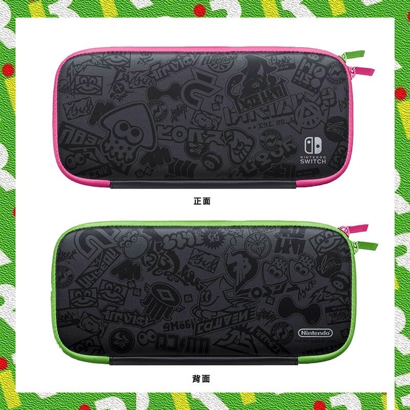 【全新原廠】NS 任天堂 switch 漆彈大作戰2 收納包 便攜包 主機包 漆彈包 斯普拉遁2 附保護貼 【一樂電玩】-細節圖2