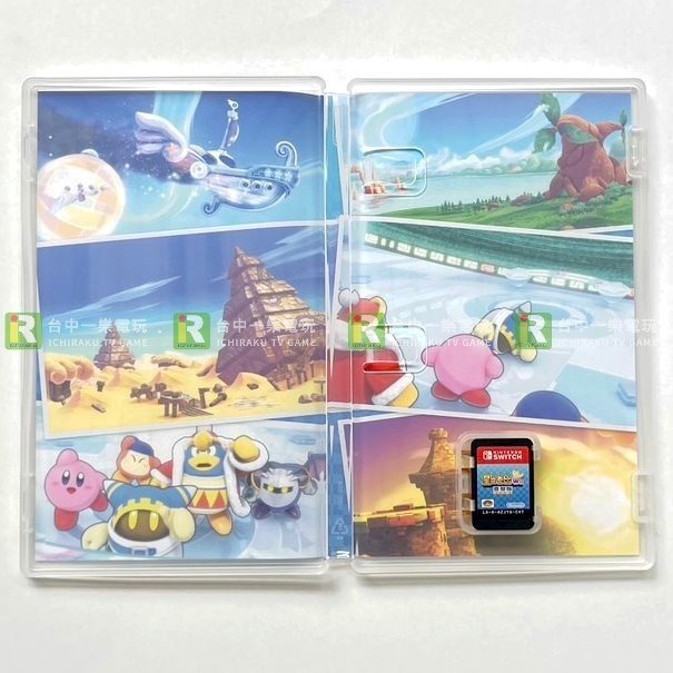 【優質二手電玩】NS 任天堂 Switch 星之卡比 Wii 豪華版 中文版 粉紅 瓦多迪 多人【一樂電玩】-細節圖2