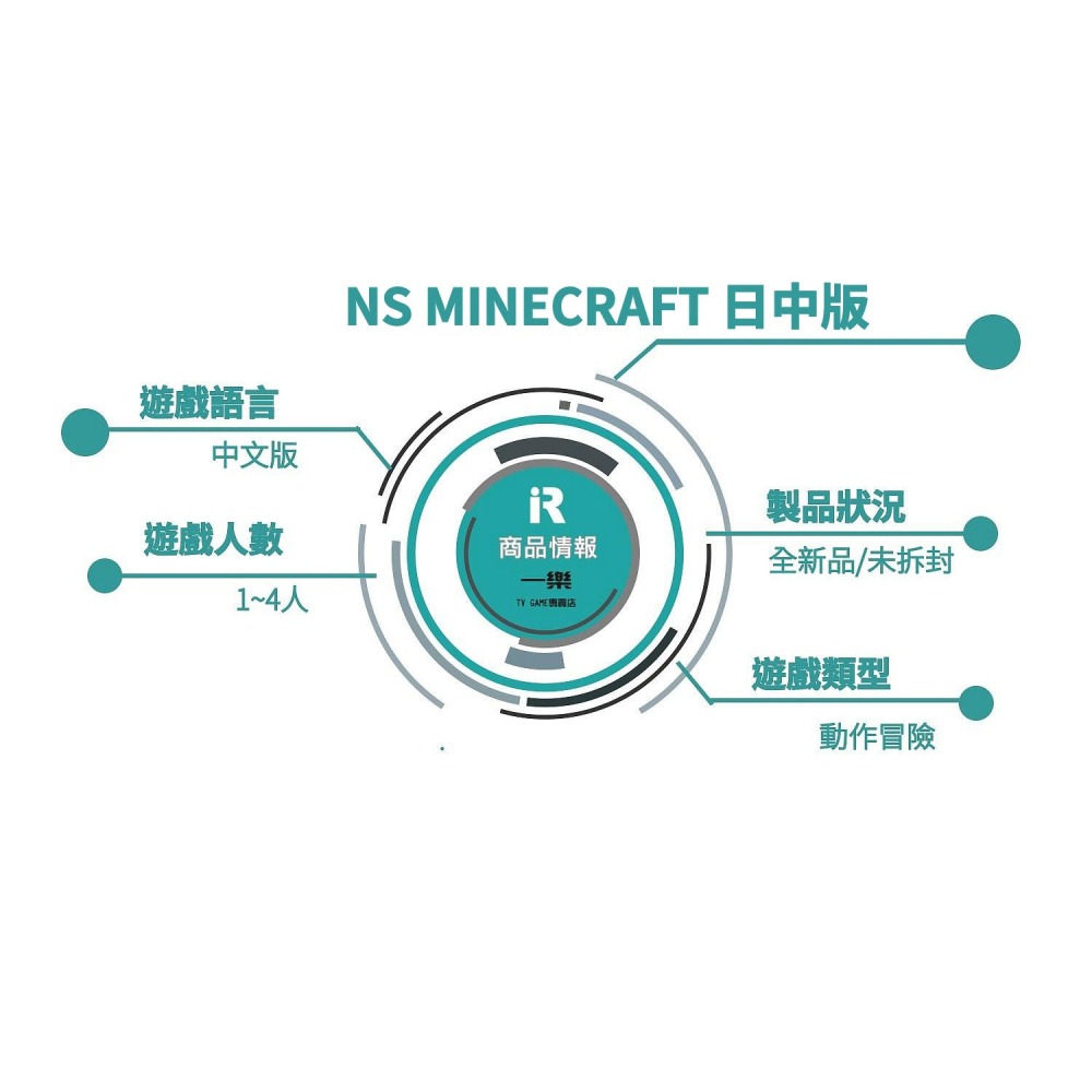 【全新現貨】NS 任天堂 Switch Minecraft 日中版 中文字幕 我的世界 當個創世神 麥塊【一樂電玩】-細節圖2