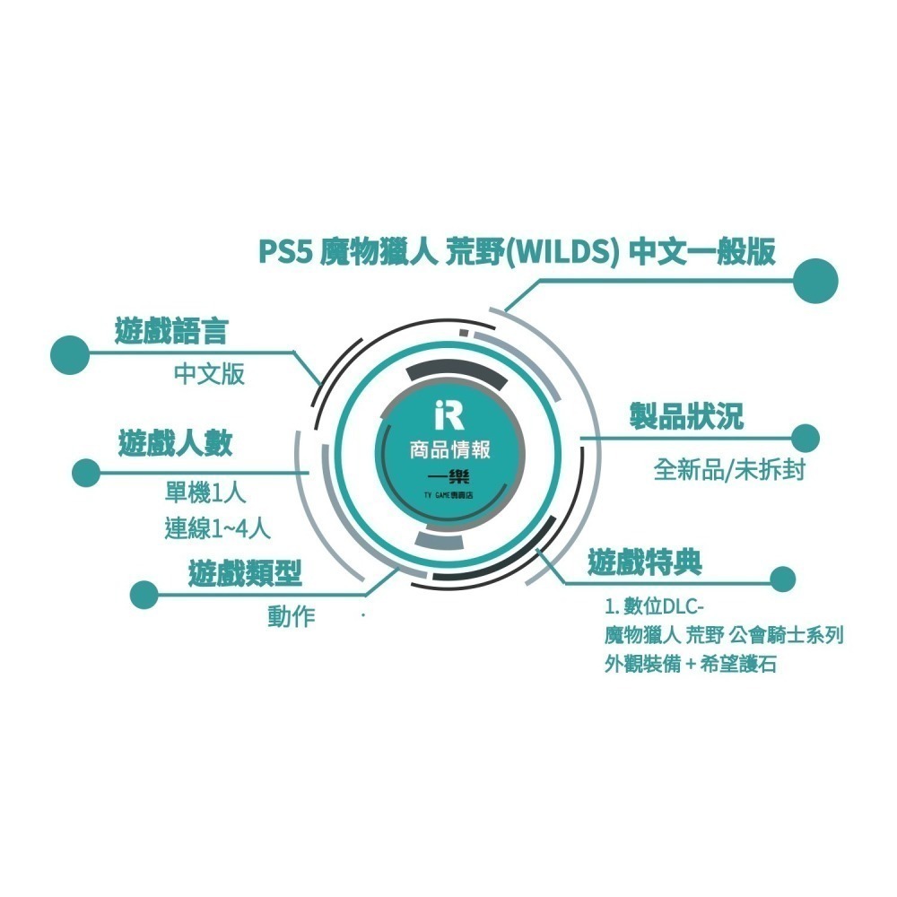 【全新現貨】PS5 魔物獵人 荒野 WILDS 中文一般版 MH 崛起世界續作 狩獵 MHW 【一樂電玩】-細節圖2