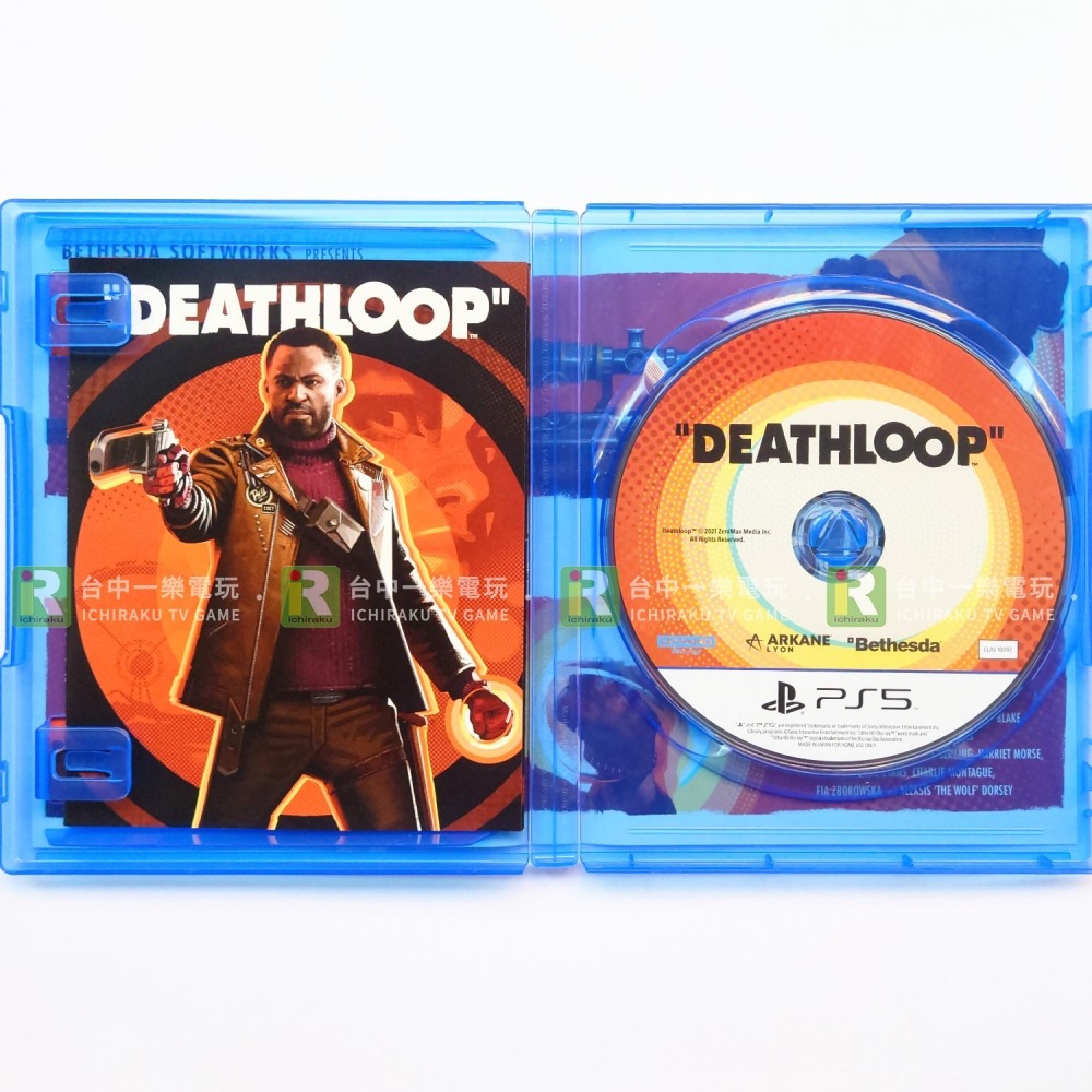 【優質二手電玩】PS5 死亡循環 中文版 deathloop 第一人稱射擊 輪迴 FPS 亞版 【一樂電玩】-細節圖2