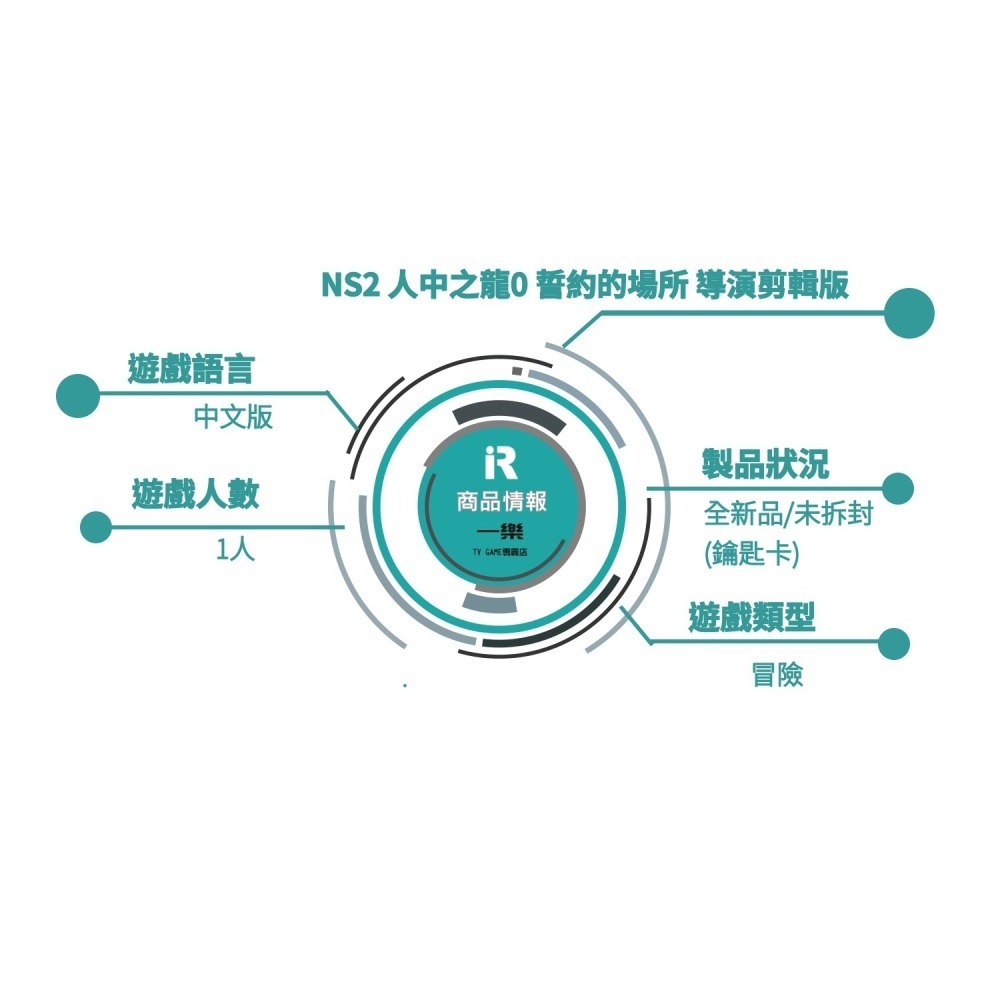 【全新現貨】台灣公司貨 NS2 任天堂 Switch2 人中之龍0 誓約的場所 導演剪輯版 中文版 動作冒險【一樂電玩】-細節圖2