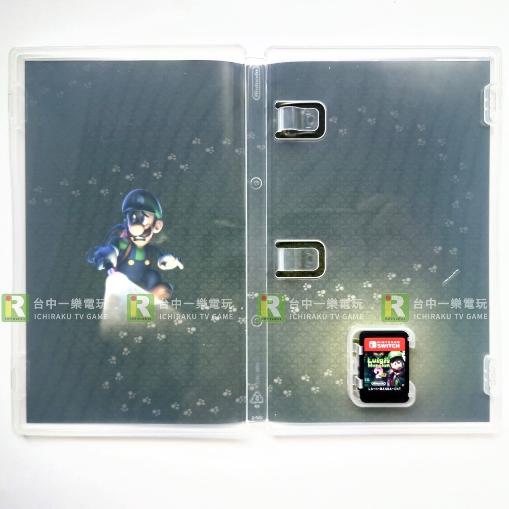 【優質二手電玩】A級品 NS 任天堂 Switch 路易吉洋樓2 中文版 亞版 鬼屋 冒險 HD【一樂電玩】-細節圖2
