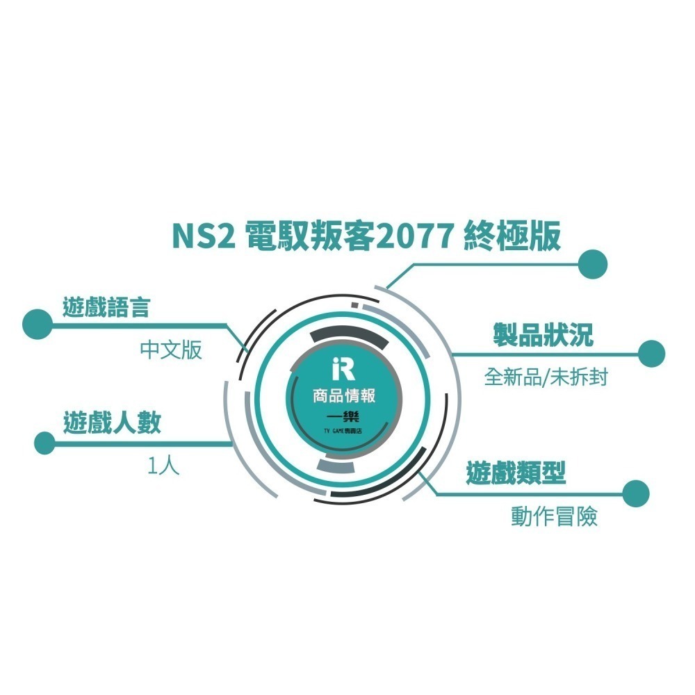 【全新現貨】NS2 電馭叛客 2077 終極版 中文版 完整版 自由幻局 龐克 賽博朋克 邊緣行者【一樂電玩】-細節圖2