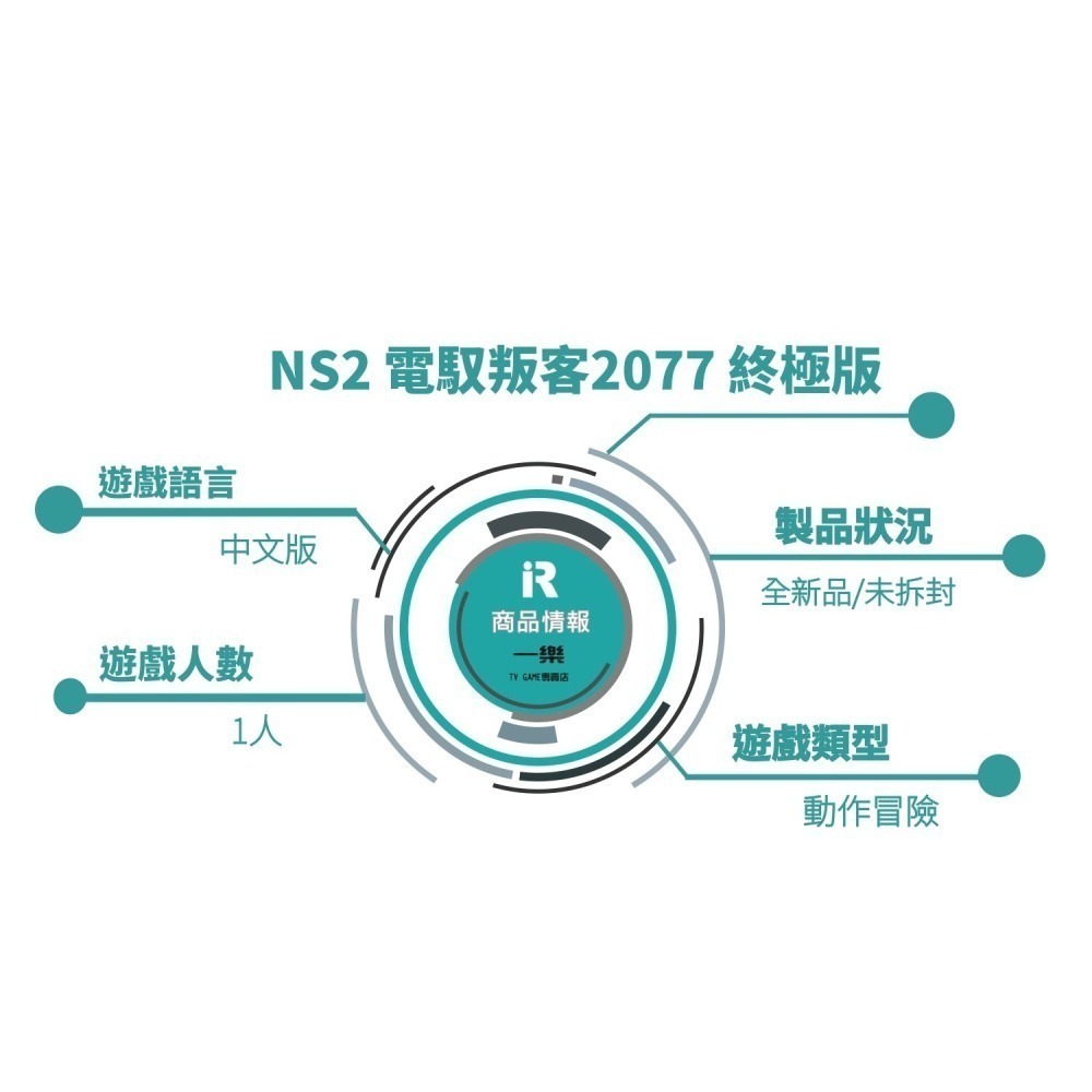 【全新現貨】NS2 電馭叛客 2077 終極版 中文版 完整版 自由幻局 龐克 賽博朋克 邊緣行者【一樂電玩】-細節圖2