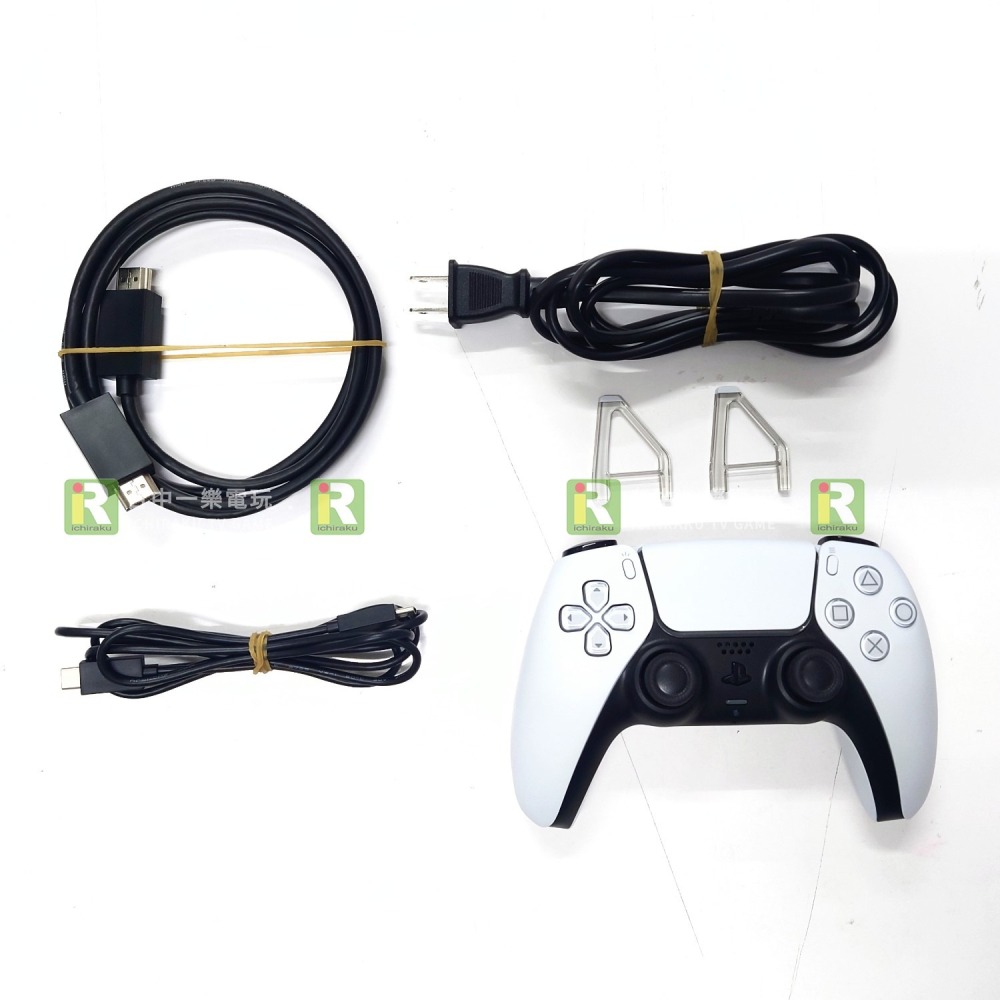 【優質二手電玩】9成新 PS5 Slim 光碟版 1TB 白色主機 2018A 再贈 NBA 2K26數位版【一樂電玩】-細節圖3