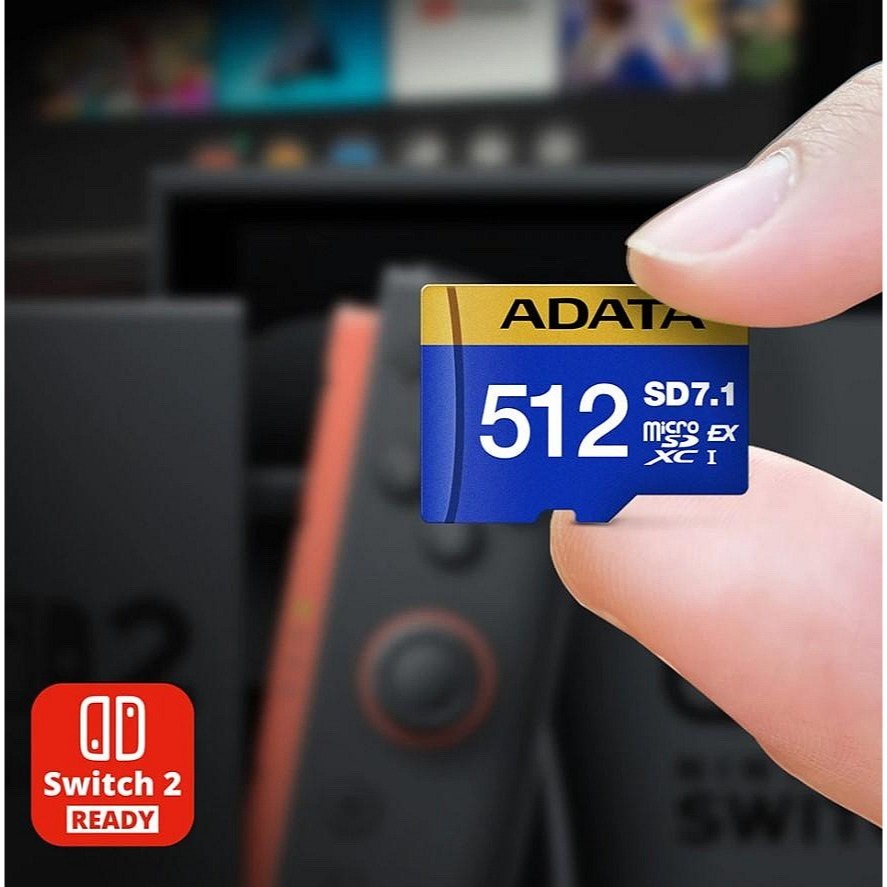 【NS2主機專用】威剛 ADATA 512GB Express 記憶卡 再贈 良值類比套 Switch2【一樂電玩】-細節圖3