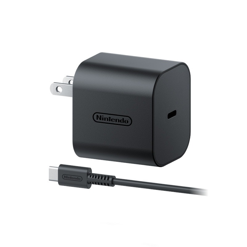 【全新現貨】原廠公司貨 NS2 任天堂 Switch2 AC變壓器 充電線 充電頭 充電器 轉接供電 【一樂電玩】-細節圖2
