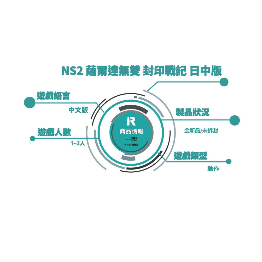 【全新現貨】NS2 任天堂 Switch2 薩爾達無雙 封印戰記 中文版 站季 海拉魯 動作 zelda【一樂電玩】-細節圖2