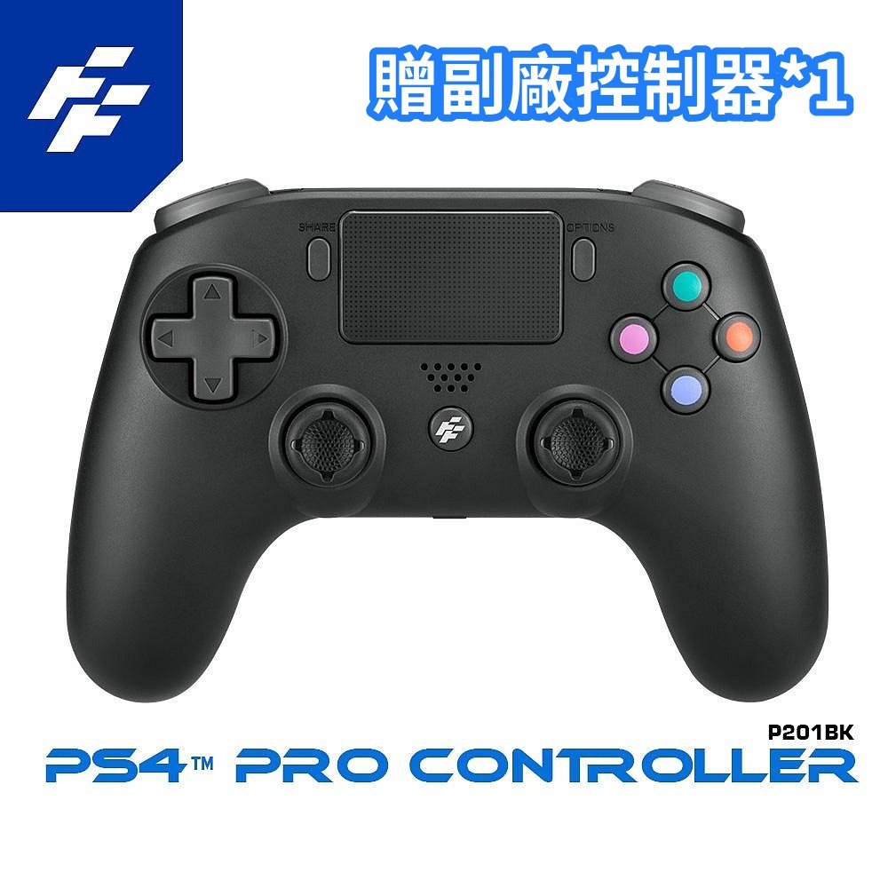 【優質二手電玩】雙手把組 8.5成新 PS4 PRO 7218型 黑色主機 原廠+副廠控制器 無盒 中古【一樂電玩】-細節圖3