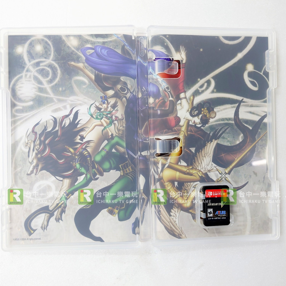 【優質二手電玩】9成新 NS 任天堂 Switch 真 女神轉生 V 英文版 美版 女神系列【一樂電玩】-細節圖2