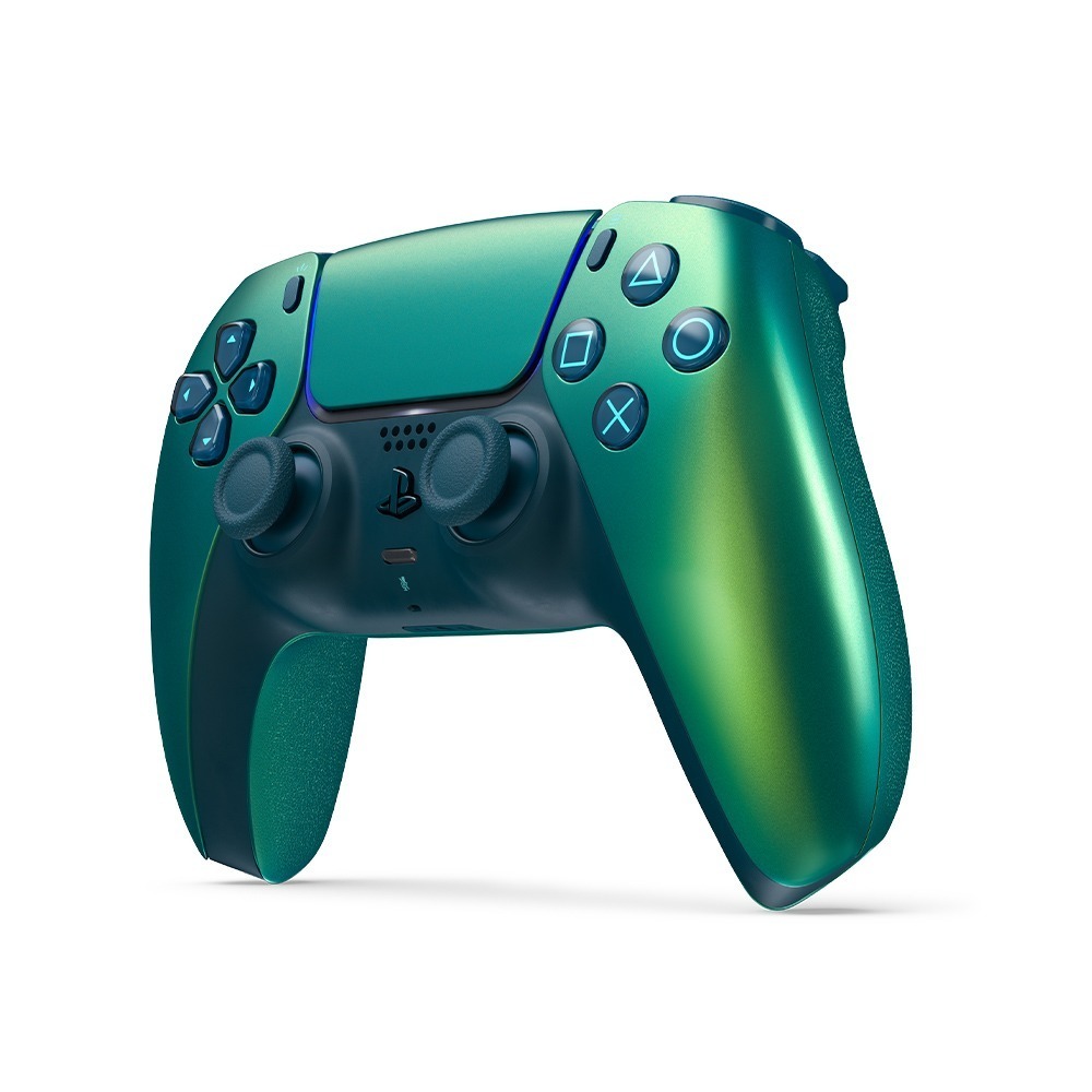 【全新現貨】公司貨 PS5 原廠手把 DualSense 無線控制器 閃耀青 二代綠色 握把 ZCT2G【一樂電玩】-細節圖4