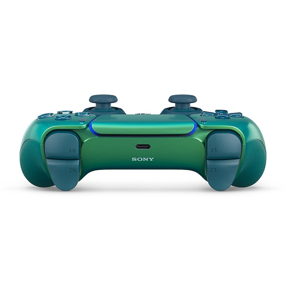 【全新現貨】公司貨 PS5 原廠手把 DualSense 無線控制器 閃耀青 二代綠色 握把 ZCT2G【一樂電玩】-細節圖5