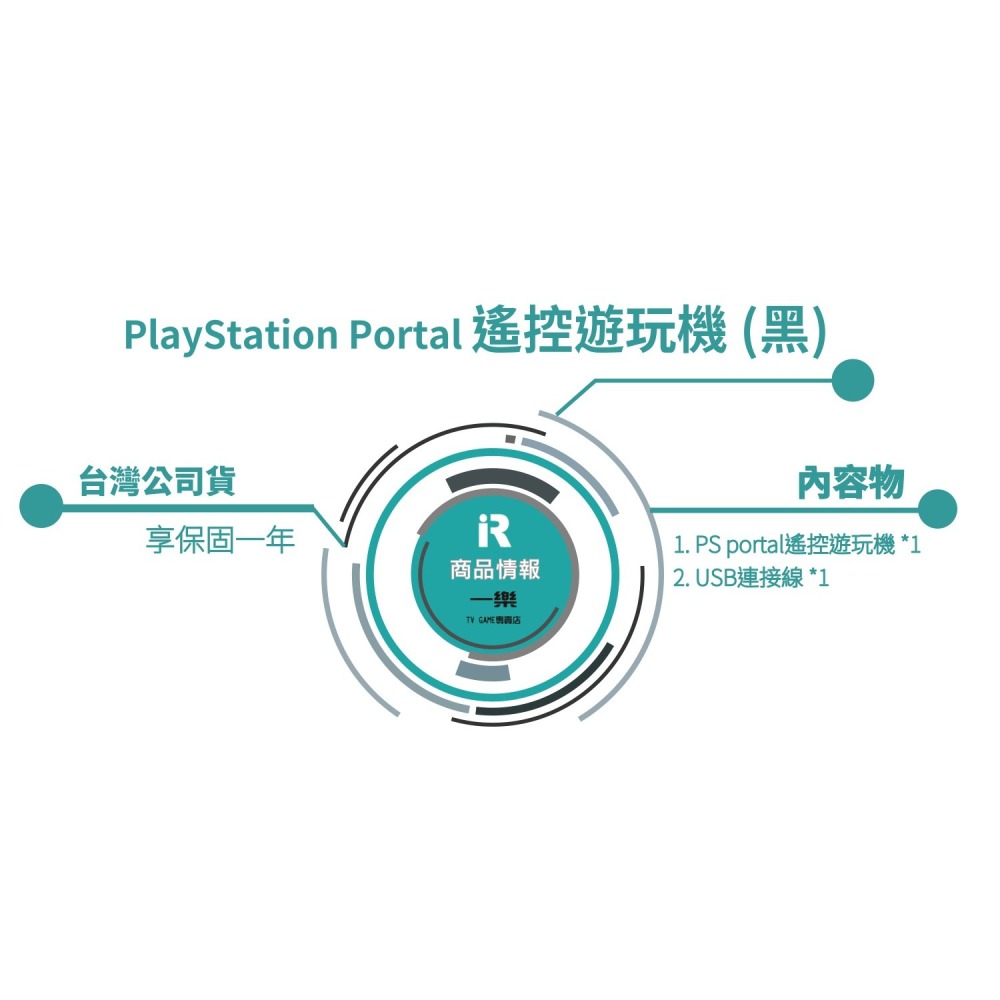 【原廠保固一年】台灣公司貨 PS Portal 遙控遊玩機 黑色 掌機 PSP PS5 主機周邊 黑色掌機【一樂電玩】-細節圖2