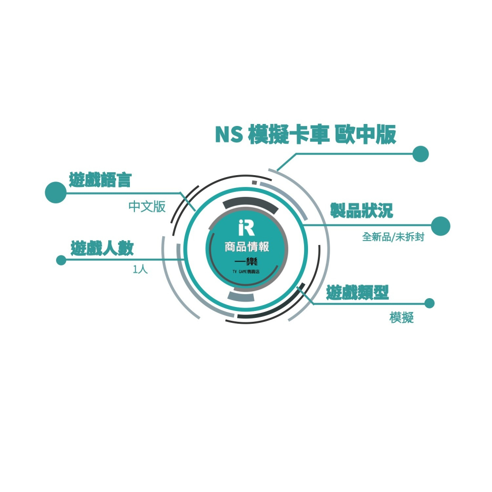 【全新現貨】NS 任天堂 Switch 模擬卡車 中文版 truck driver 卡車模擬器 駕駛 大車【一樂電玩】-細節圖2