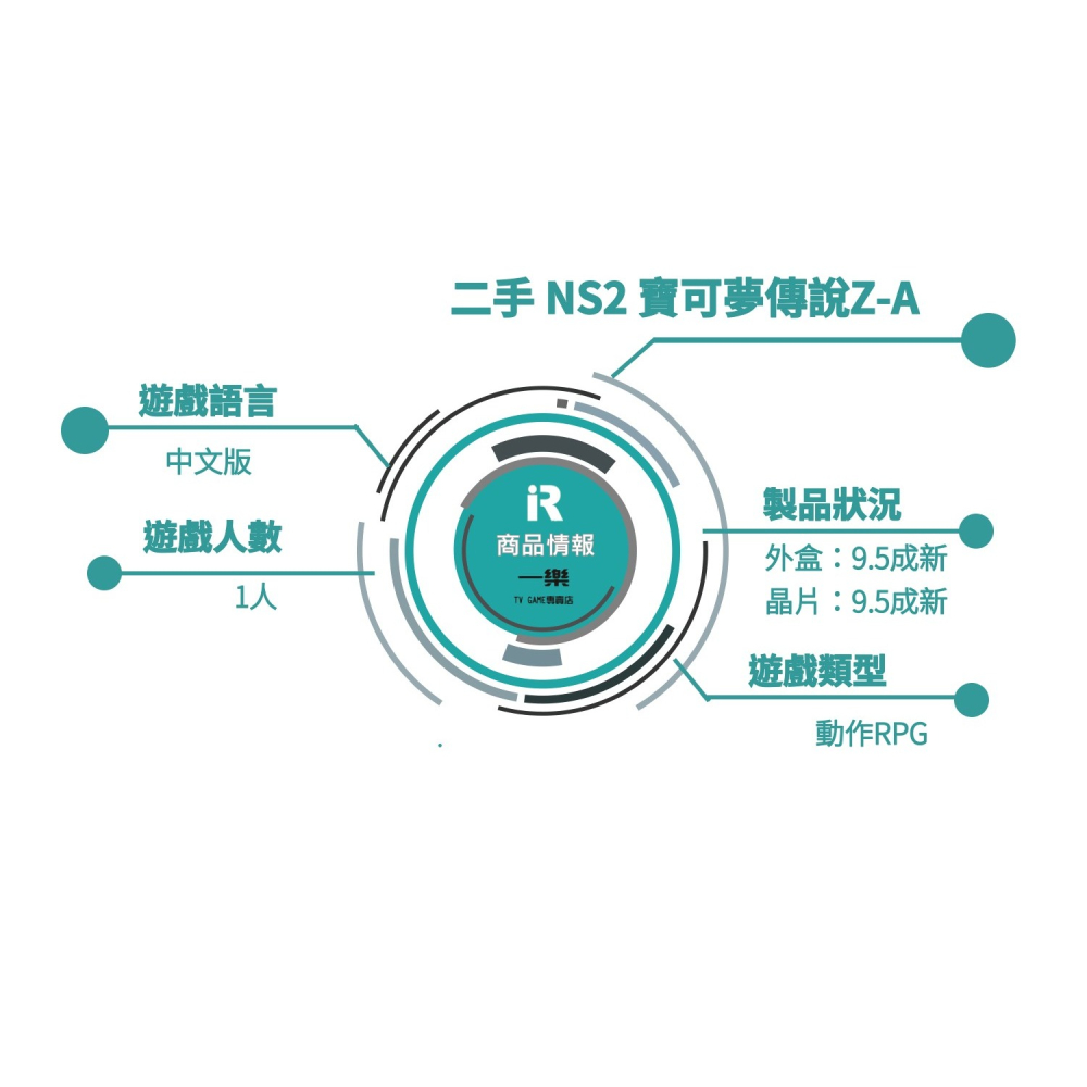【優質二手電玩】NS2 任天堂 Switch2 寶可夢傳說Z-A 中文版 ZA 超級進化 一代中古 AZ【一樂電玩】-細節圖3