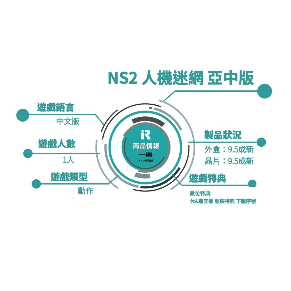 【全新現貨】NS2 任天堂 Switch2 人機迷網 Pragmata 中文版 虛實萬象 冒險【一樂電玩】-細節圖2