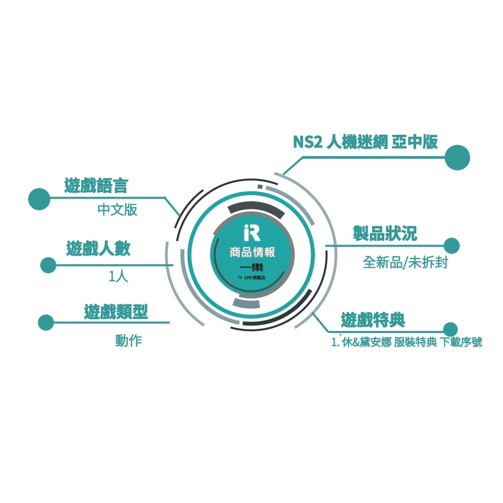 【全新現貨】NS2 任天堂 Switch2 人機迷網 Pragmata 中文版 虛實萬象 冒險【一樂電玩】-細節圖2