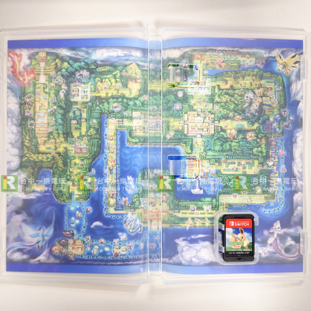 【優質二手電玩】NS 任天堂 Switch 精靈寶可夢 Let＇s Go 伊布 中文版 皮卡丘 神奇寶貝【一樂電玩】-細節圖2