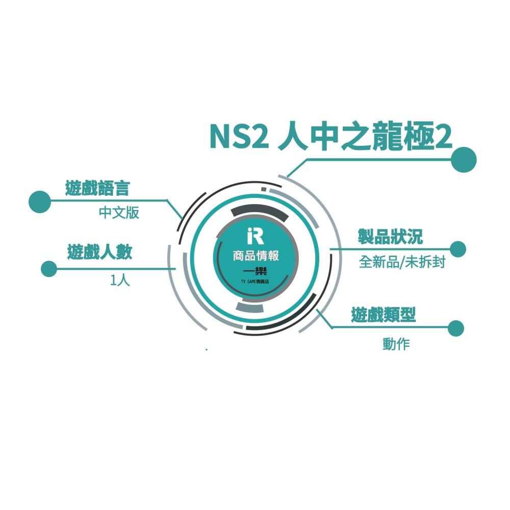【全新現貨】NS2 任天堂 Switch2 人中之龍極2 中文版 移植 復刻 人龍引擎 動作 桐生【一樂電玩】-細節圖2