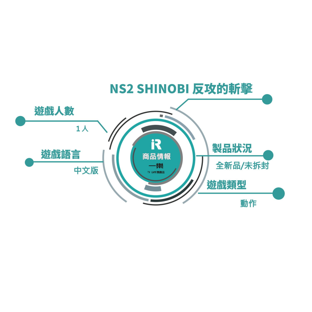 【09/24預定 搶先預購】NS2 任天堂 Switch2 SHINOBI 反攻的斬擊 中文版 忍 橫向動作【一樂電玩】-細節圖2