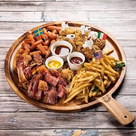 阿爸的店-金色三麥大拼盤兌換卷1張-細節圖2