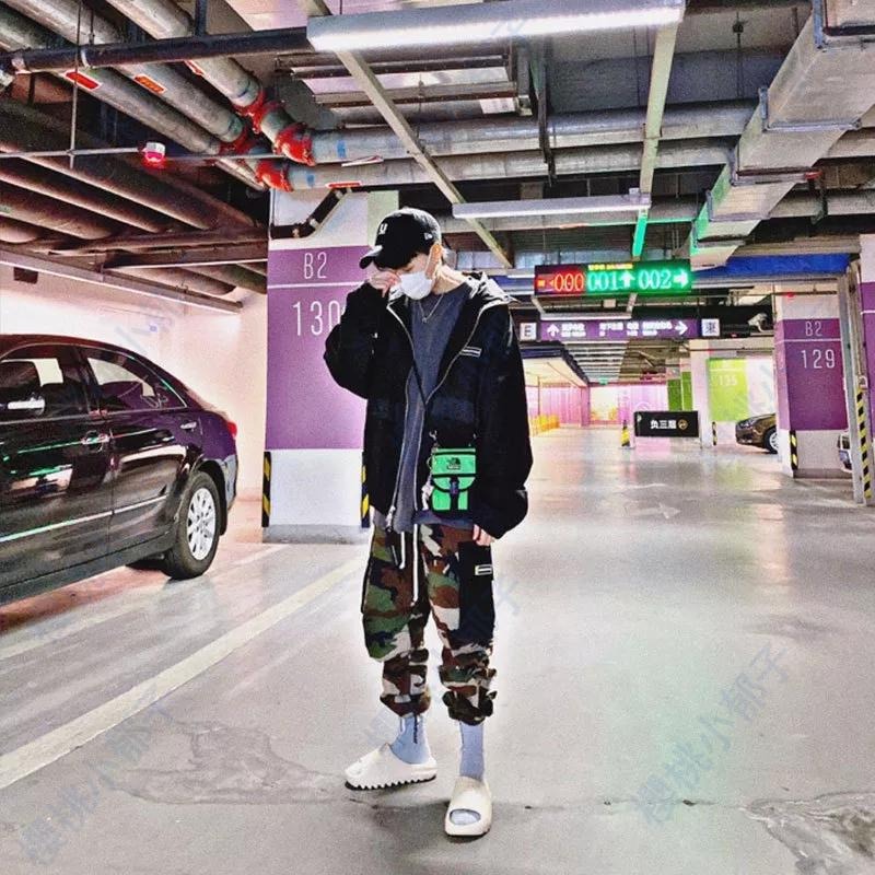 【爆款上线】yeezy椰子拖鞋男夏季外穿潮牌運動eva防滑浴室洗澡厚底情侶拖-細節圖3