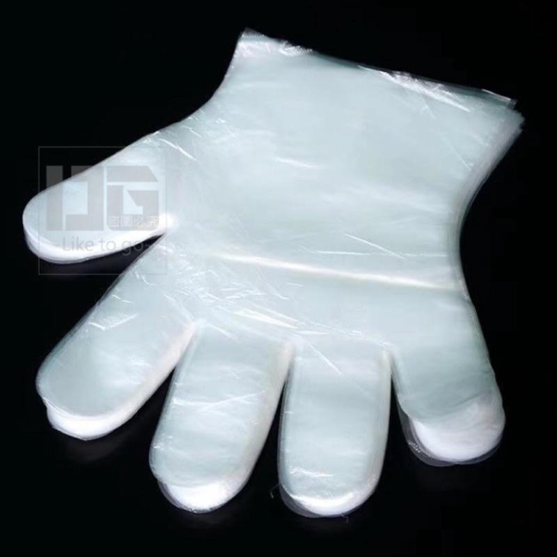 🔥現貨 透明防水一次性手套（100入/包）拋棄式手套 清潔防水手套-細節圖5