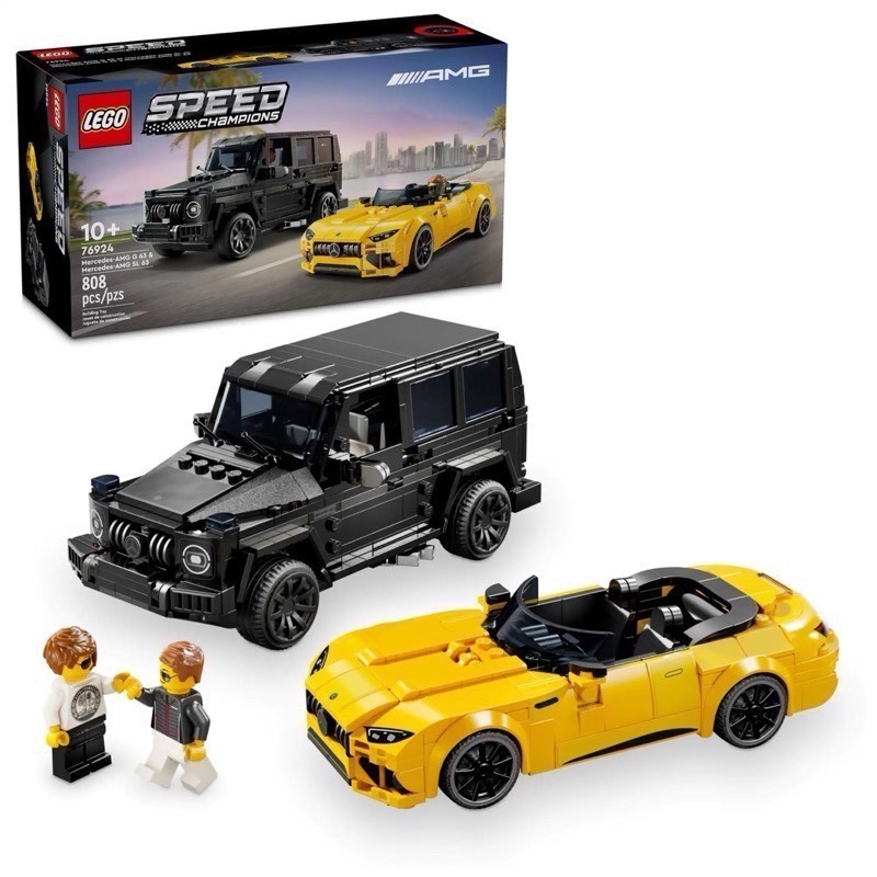 LEGO 76924 賓士 AMG G 63 & AMG SL 63-細節圖2