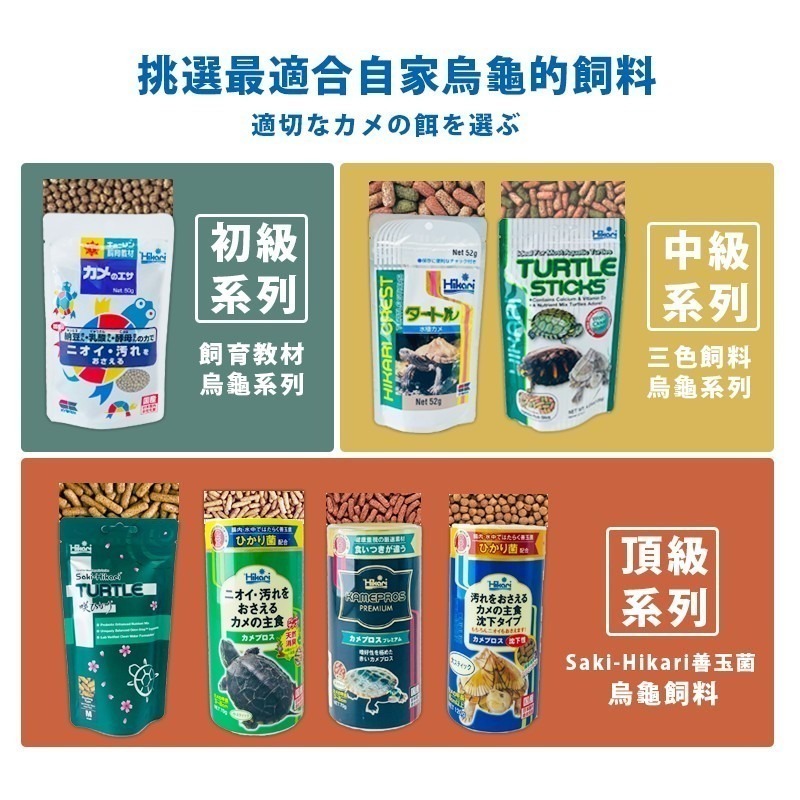 【24H出貨X日本製造】高夠力 烏龜飼料 澤龜飼料 高夠力烏龜飼料 善玉菌 hikari 烏龜 澤龜 幼龜 龜飼料 水龜-細節圖2