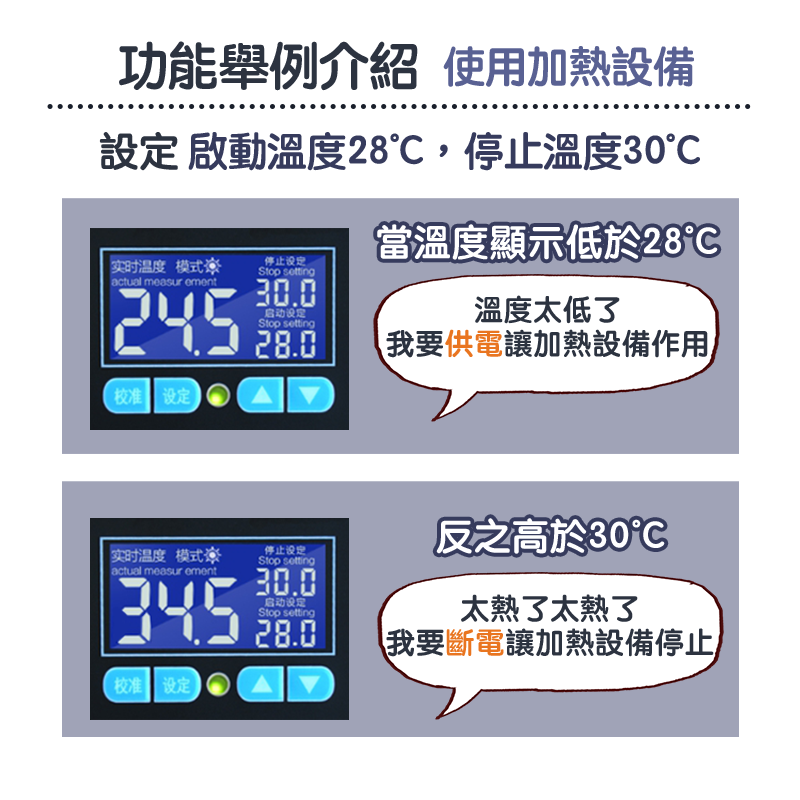 溫控器【24H台灣出貨】高精準溫控器 溫度控制器 加溫器 電子控溫器 保溫器 水族 陸龜 爬蟲 恆溫器 定溫器 鸚鵡-細節圖4