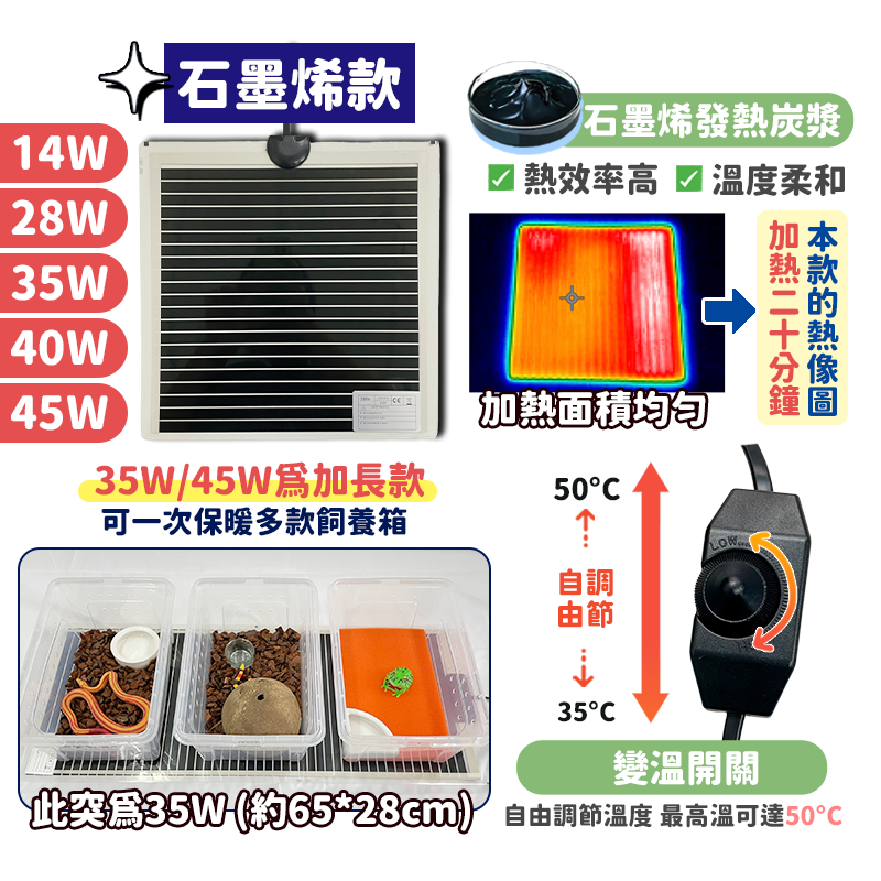 加熱墊【免運+24H台灣出貨】加溫墊 爬蟲加熱墊 加熱墊爬蟲 寵物加溫墊 陸龜加熱墊 守宮加熱墊 保溫墊 角蛙 陸龜-細節圖3