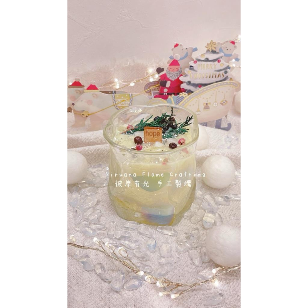 ❄️｛下雪了｝內在秩序｜靈性安定｜保護淨化｜新年新希望｜儀式感｜聖誕節 耶誕節 能量蠟燭 許願魔法蠟燭 交換禮物-細節圖2