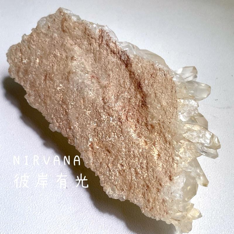 粉皮白水晶簇 大師水晶 white quartz cluster 原礦 礦物-細節圖9