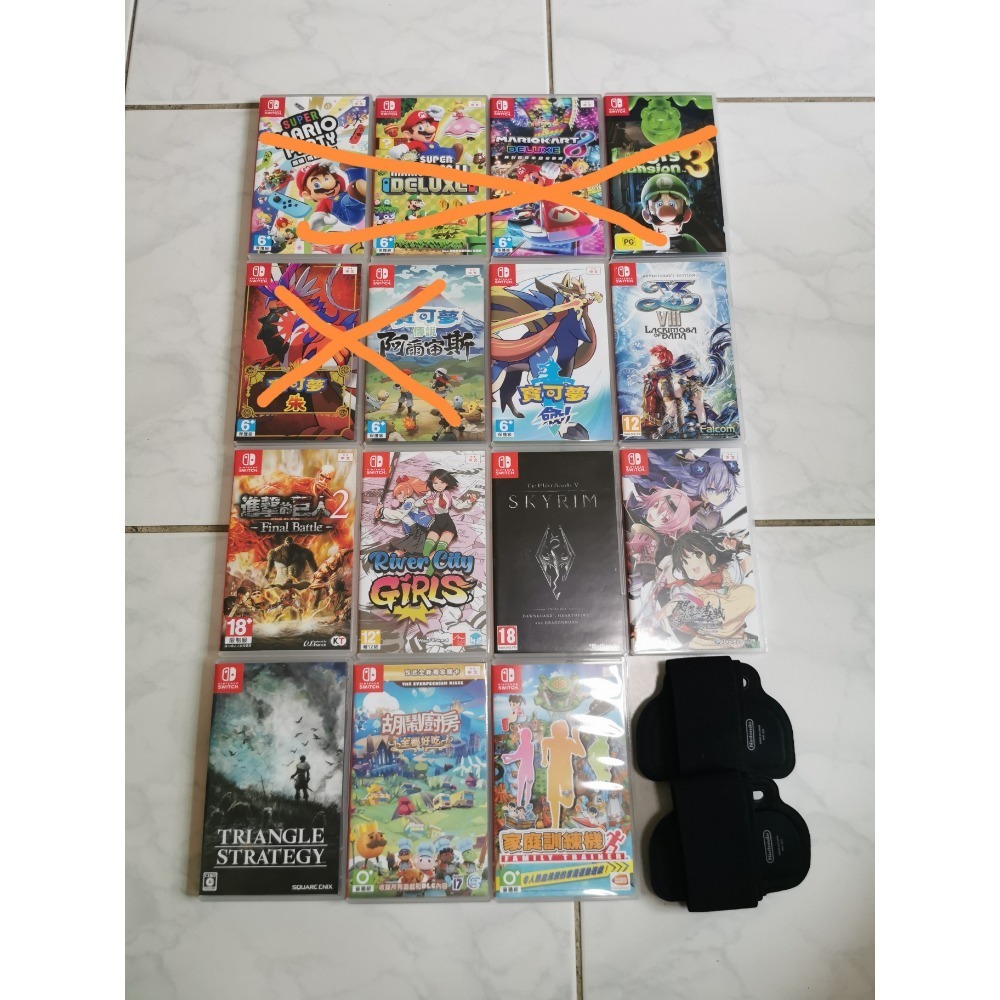 switch 瑪利歐系列 各式 遊戲片-細節圖2