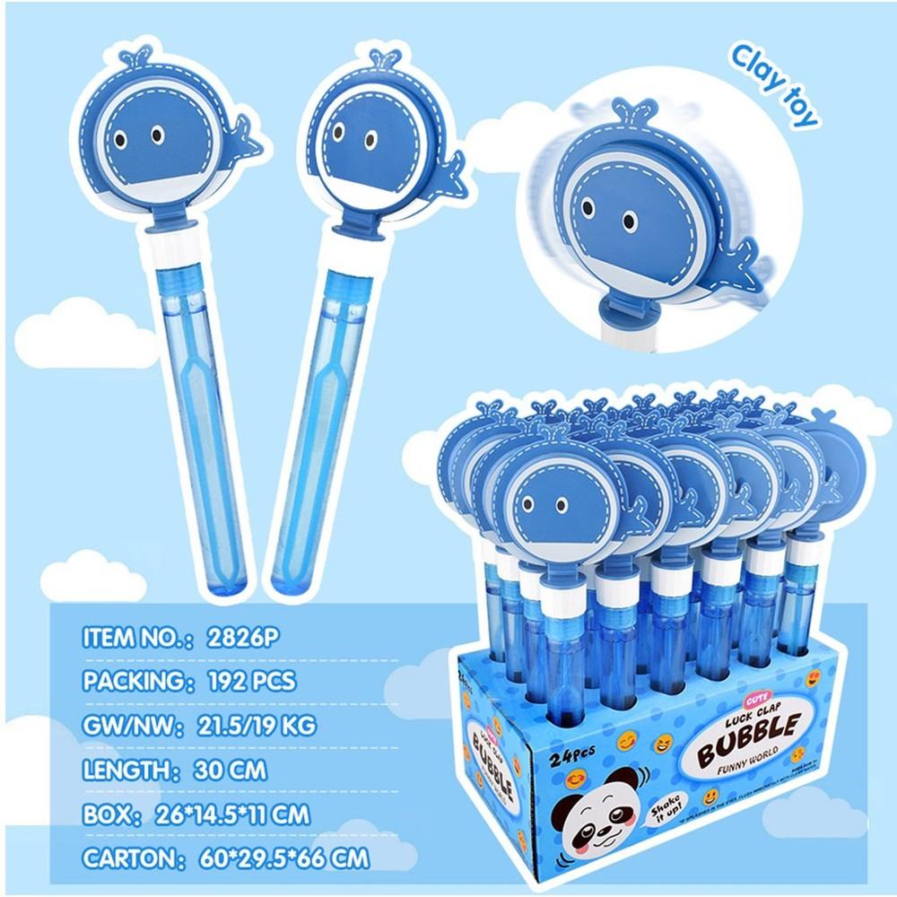 【W先生】大象 鯨魚 火箭 鯊魚 獅子 小豬 拍拍樂 動物造型 手拍 泡泡棒 泡泡水 泡泡劍 泡泡槍 吹泡泡 戶外玩具-細節圖3