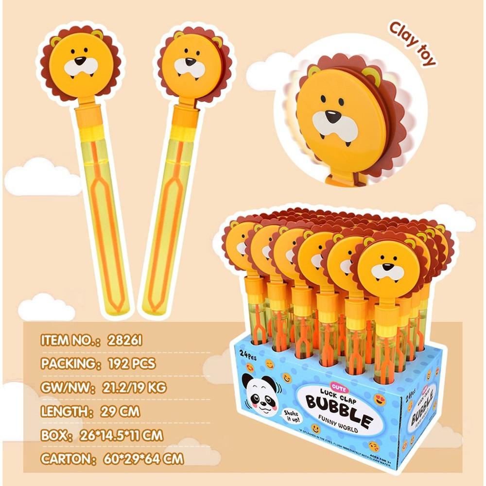 【W先生】大象 鯨魚 火箭 鯊魚 獅子 小豬 拍拍樂 動物造型 手拍 泡泡棒 泡泡水 泡泡劍 泡泡槍 吹泡泡 戶外玩具-細節圖5