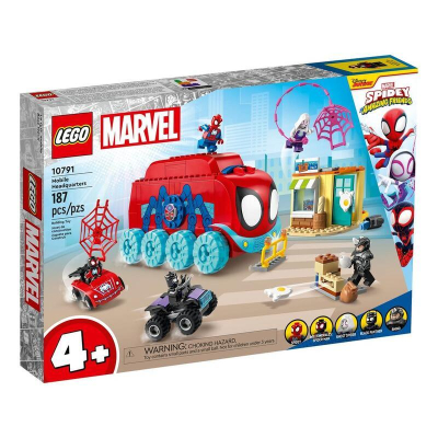 【W先生】LEGO 樂高 積木 玩具 超級英雄系列 漫威 Marvel 蜘蛛人小隊的行動總部 10791