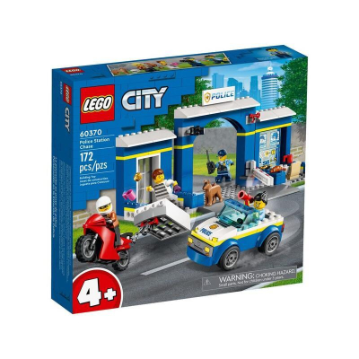 【W先生】LEGO 樂高 積木 玩具 CITY 城市系列 警察局追逐戰 60370