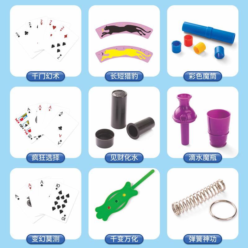 【W先生】魔術道具 魔術玩具 兒童 整人玩具 硬幣 卡牌 骰子 紙牌魔術 撲克牌魔術 手指套 魔術棒 透視魔術 換牌術-細節圖2