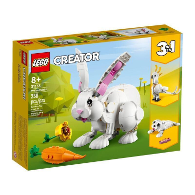 【W先生】LEGO 樂高 積木 玩具 CREATOR 3合1 創意系列 白兔 31133
