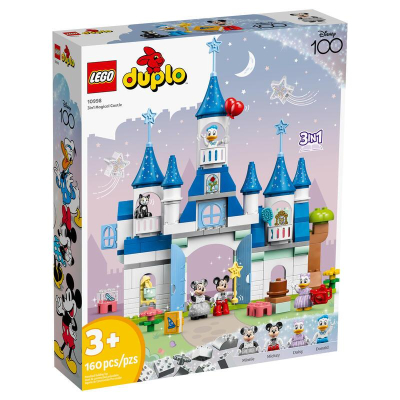 【W先生】LEGO 樂高 積木 玩具 DUPLO 得寶系列 三合一魔法城堡 10998