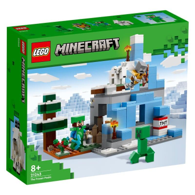【W先生】LEGO 樂高 積木 玩具 Minecraft 創世神系列 The Frozen Peaks 21243