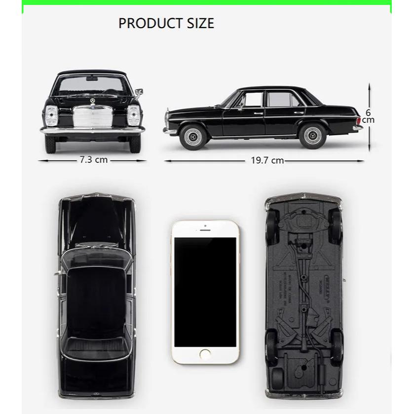 【W先生】Welly 威利 1:24 1/24 賓士 Mercedes Benz 220 古董車 金屬 合金 模型車-細節圖6