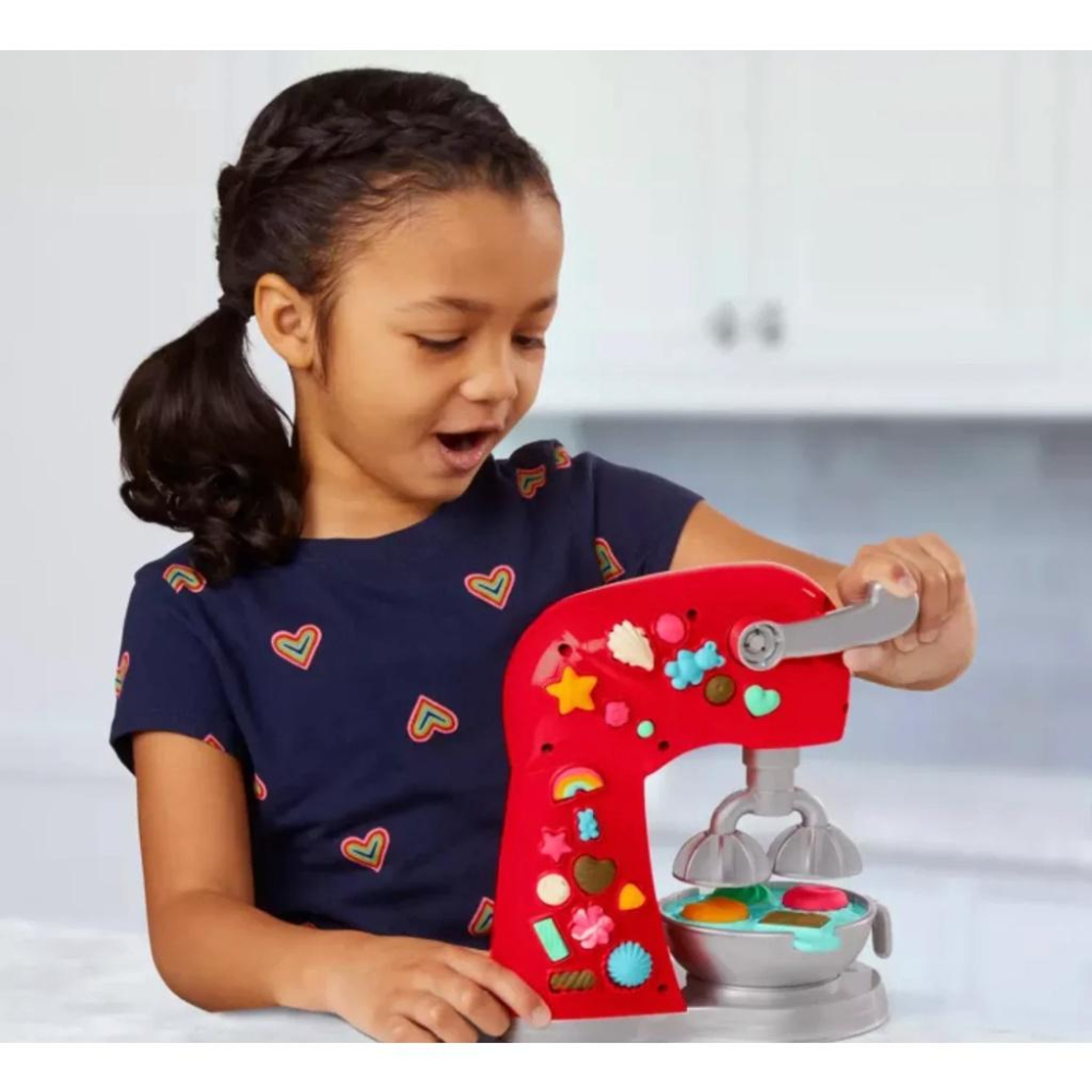 【W先生】培樂多 Play-Doh 黏土 廚房系列 神奇轉轉蛋糕遊戲組 安全 無毒 食用色素 HF4718-細節圖3