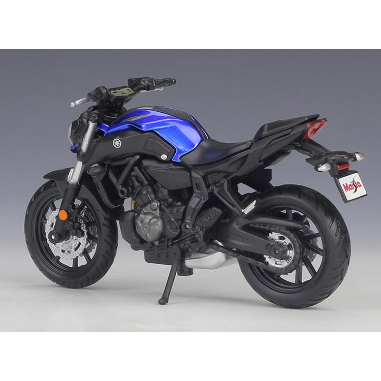 【W先生】美馳圖 Maisto 1:18 1/18 2018 Yamaha MT-07 摩托車 機車 重機 模型-細節圖2
