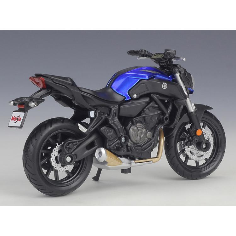 【W先生】美馳圖 Maisto 1:18 1/18 2018 Yamaha MT-07 摩托車 機車 重機 模型-細節圖3