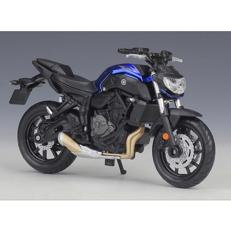 【W先生】美馳圖 Maisto 1:18 1/18 2018 Yamaha MT-07 摩托車 機車 重機 模型-細節圖4