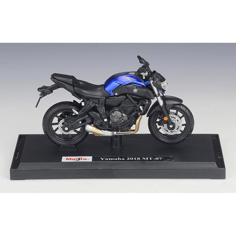 【W先生】美馳圖 Maisto 1:18 1/18 2018 Yamaha MT-07 摩托車 機車 重機 模型-細節圖5