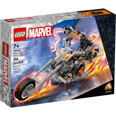 【W先生】LEGO 樂高 積木 玩具 超級英雄系列 漫威 Marvel 惡靈戰警武裝&amp;摩托車 76245